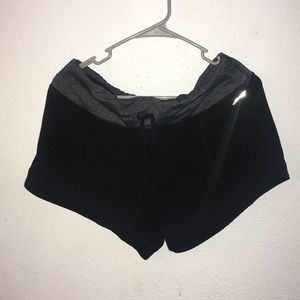 Black work out shorts